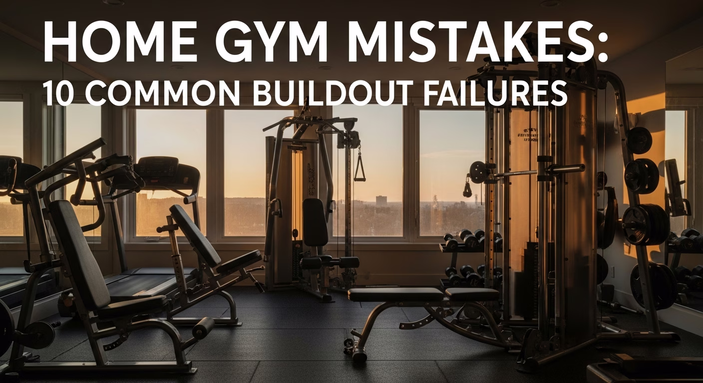 Home Gym Mistakes: 10 Common Buildout Failures