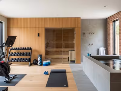 Home Gym + Sauna + Cold Plunge: Ultimate Wellness Suite