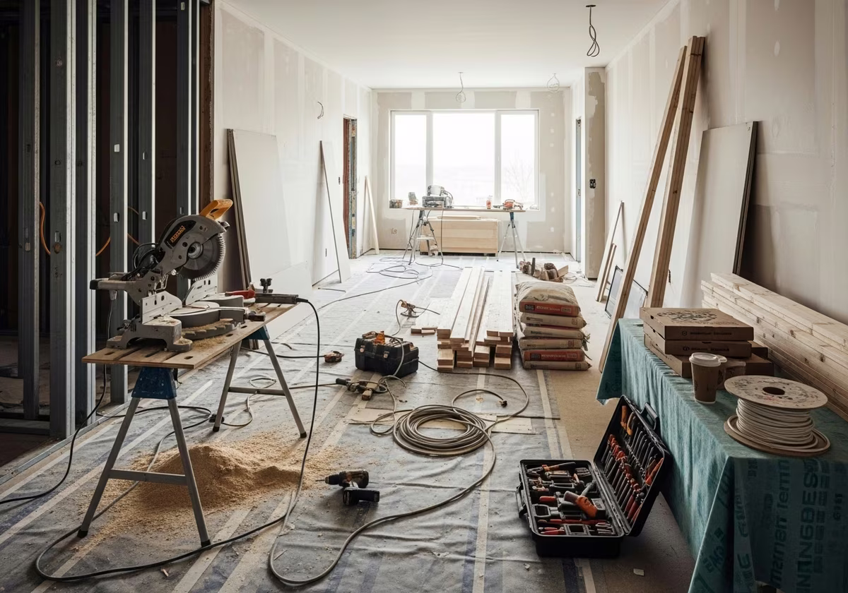 Top Home Remodeling Contractors β tools and materials staged in a Greater Toronto Area home