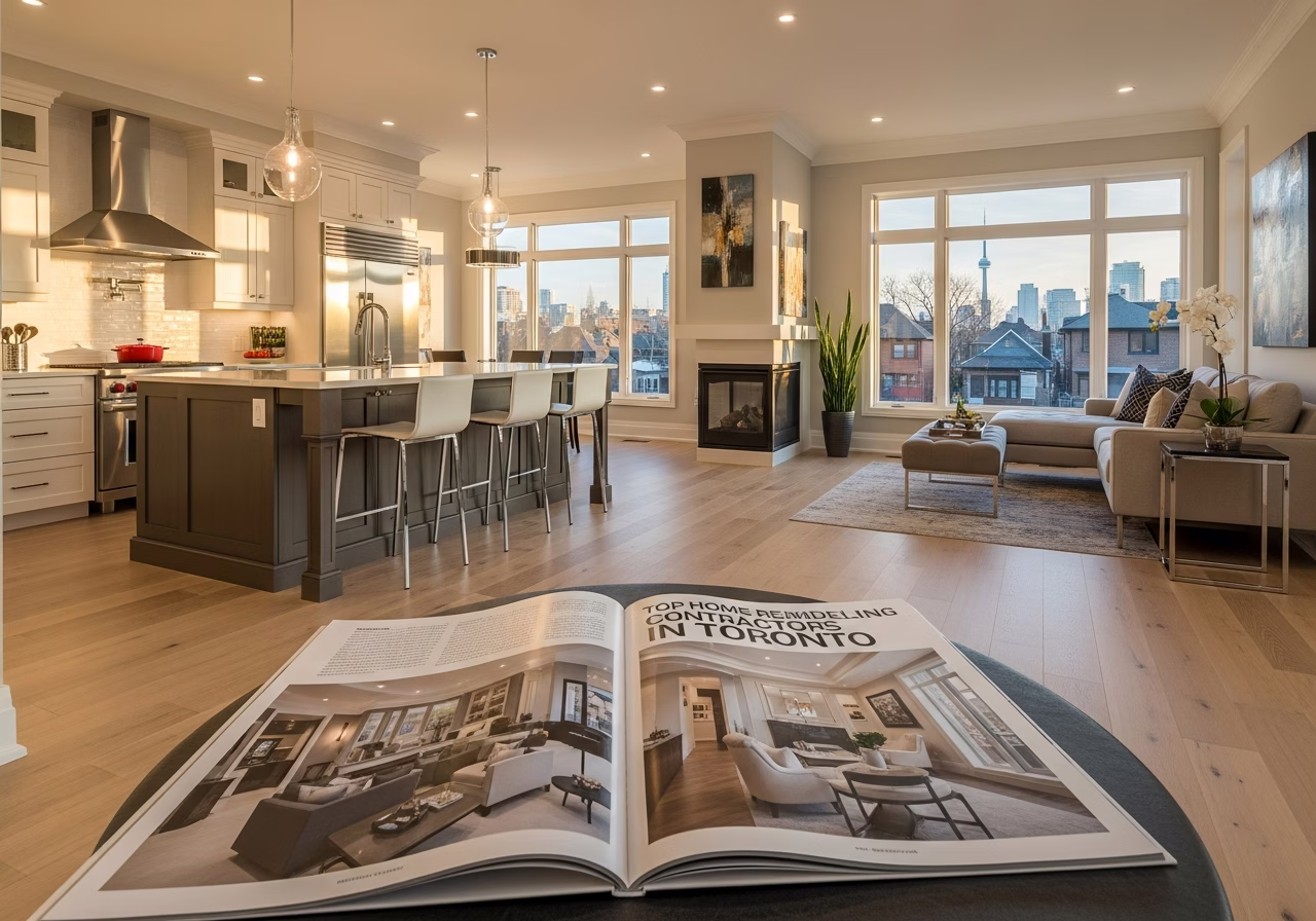 Top Home Remodeling Contractors β finished result in a Toronto or GTA home by RenoHouse