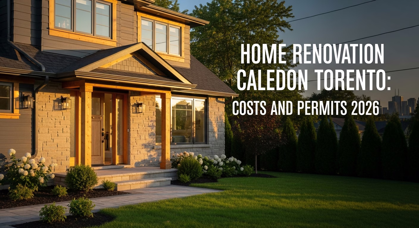Home Renovation Caledon Toronto: Costs and Permits 2026
