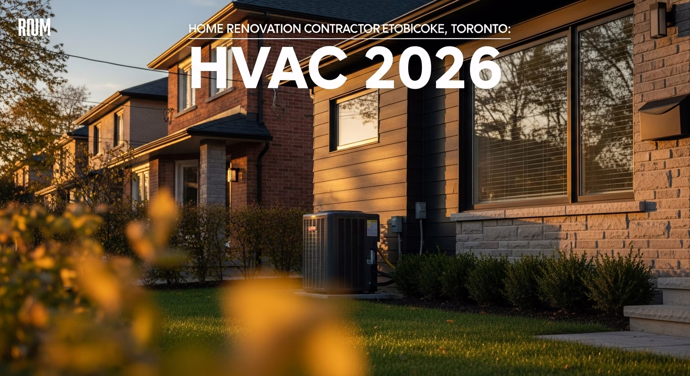 Home Renovation Contractor Etobicoke, Toronto: HVAC 2026