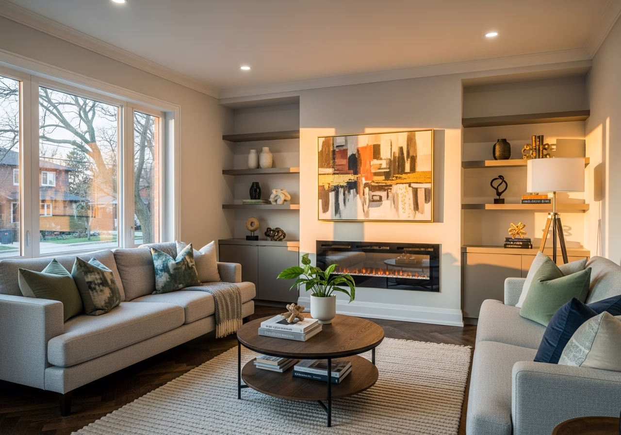 Home Renovation — finished result in a Toronto or GTA home by RenoHouse