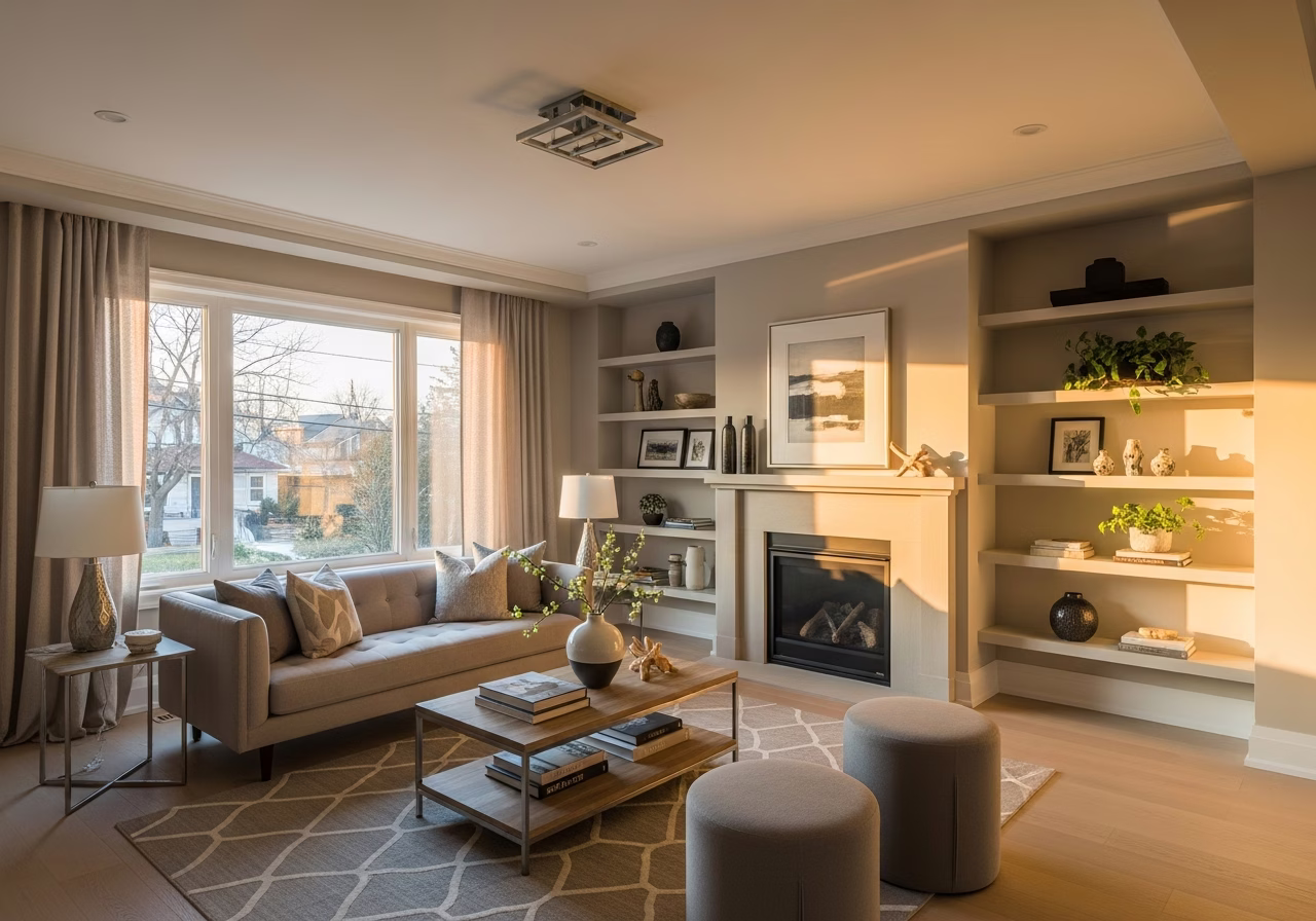Ripping Up Carpet — finished result in a Toronto or GTA home by RenoHouse