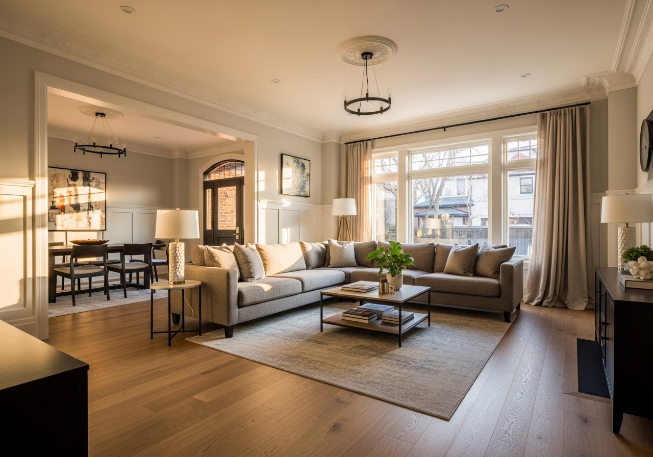 Telling if a Wall Is Load-Bearing — finished result in a Toronto or GTA home by RenoHouse