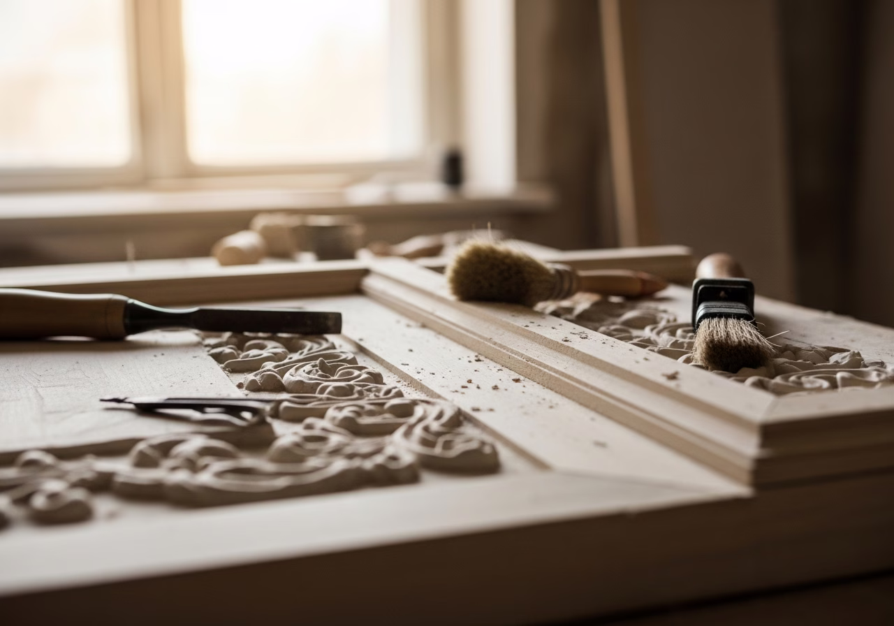 Interior Renovations — close-up of professional workmanship in a Toronto-area home