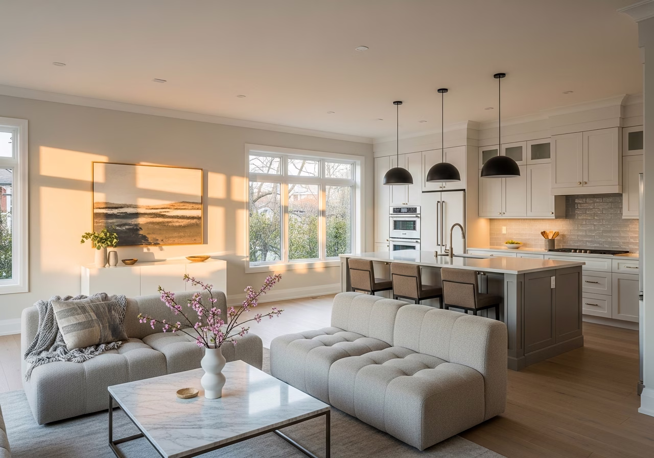 Interior Renovations — finished result in a Toronto or GTA home by RenoHouse