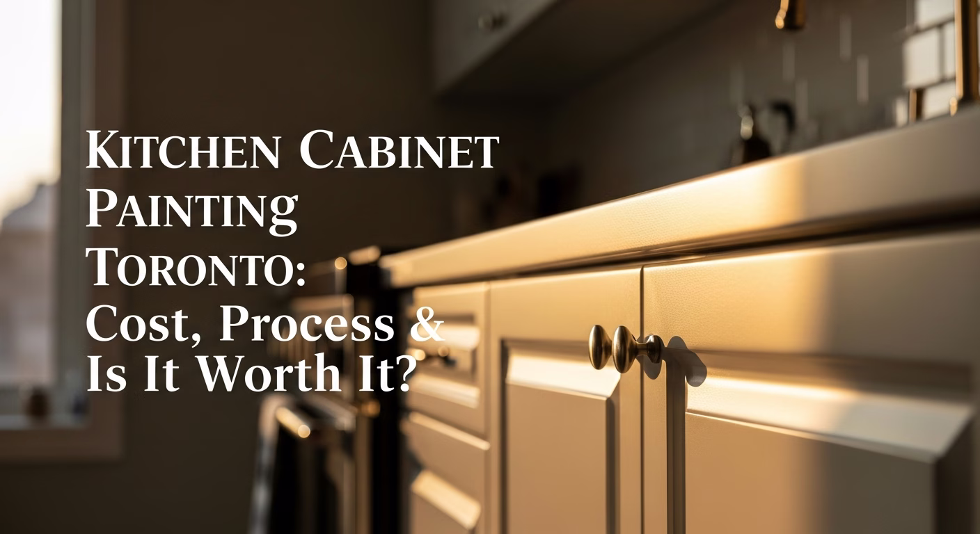 Kitchen Cabinet Painting Toronto: Cost, Process & Is It Worth It?