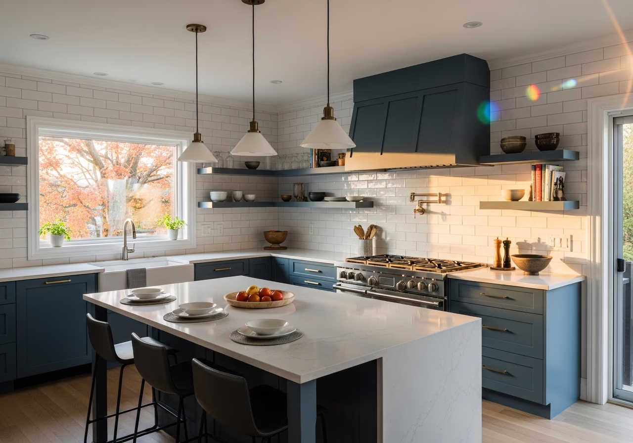 Upgrade Your Kitchen Cabinets — finished result in a Toronto or GTA home by RenoHouse
