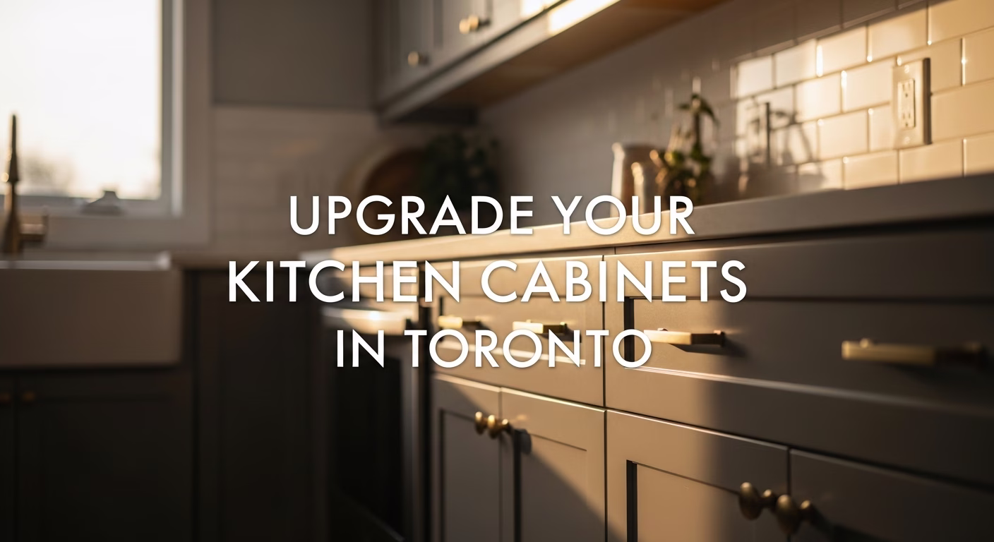 Upgrade Your Kitchen Cabinets in Toronto
