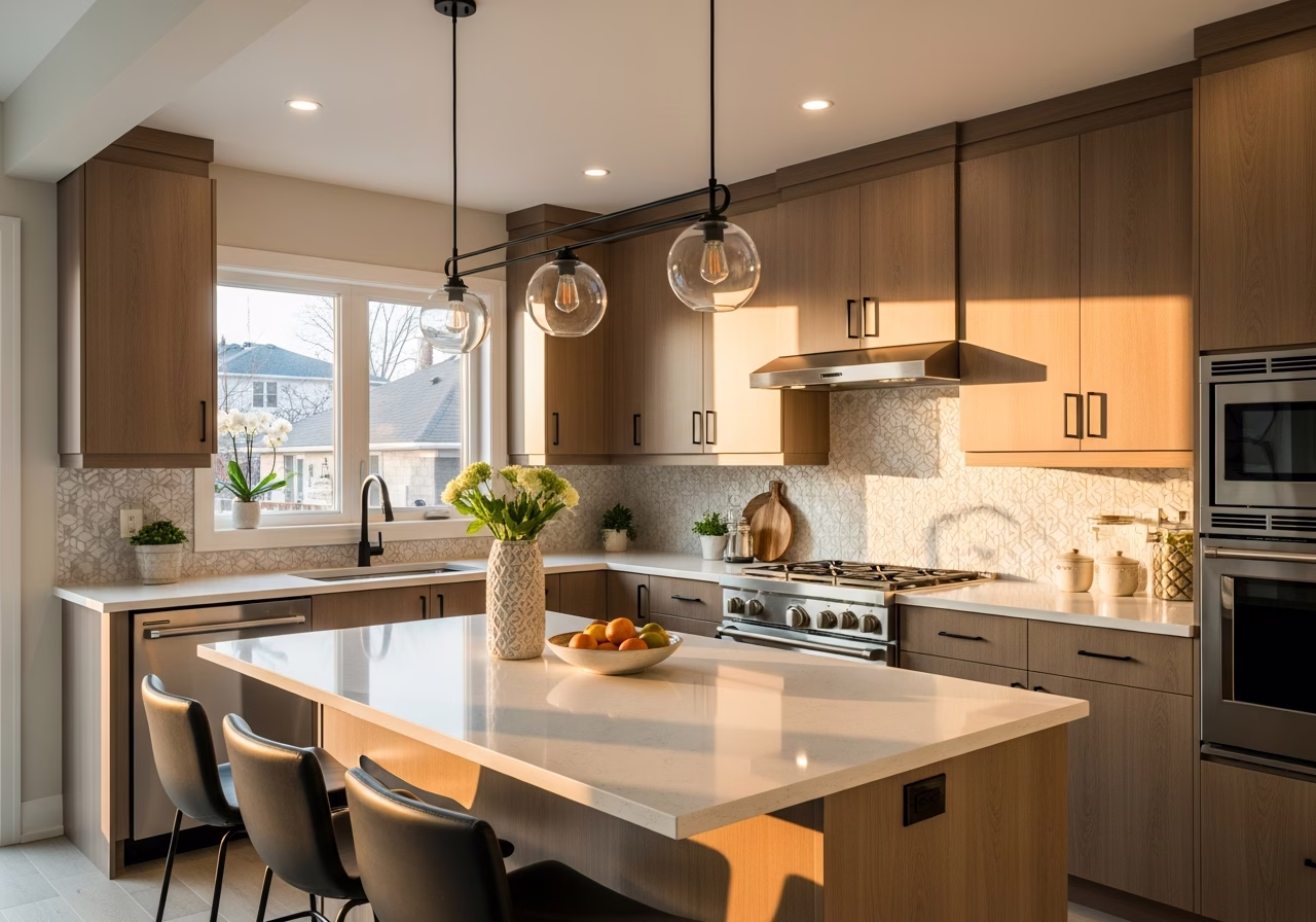 Kitchen Renovation Contractor Georgetown — finished result in a Toronto or GTA home by RenoHouse