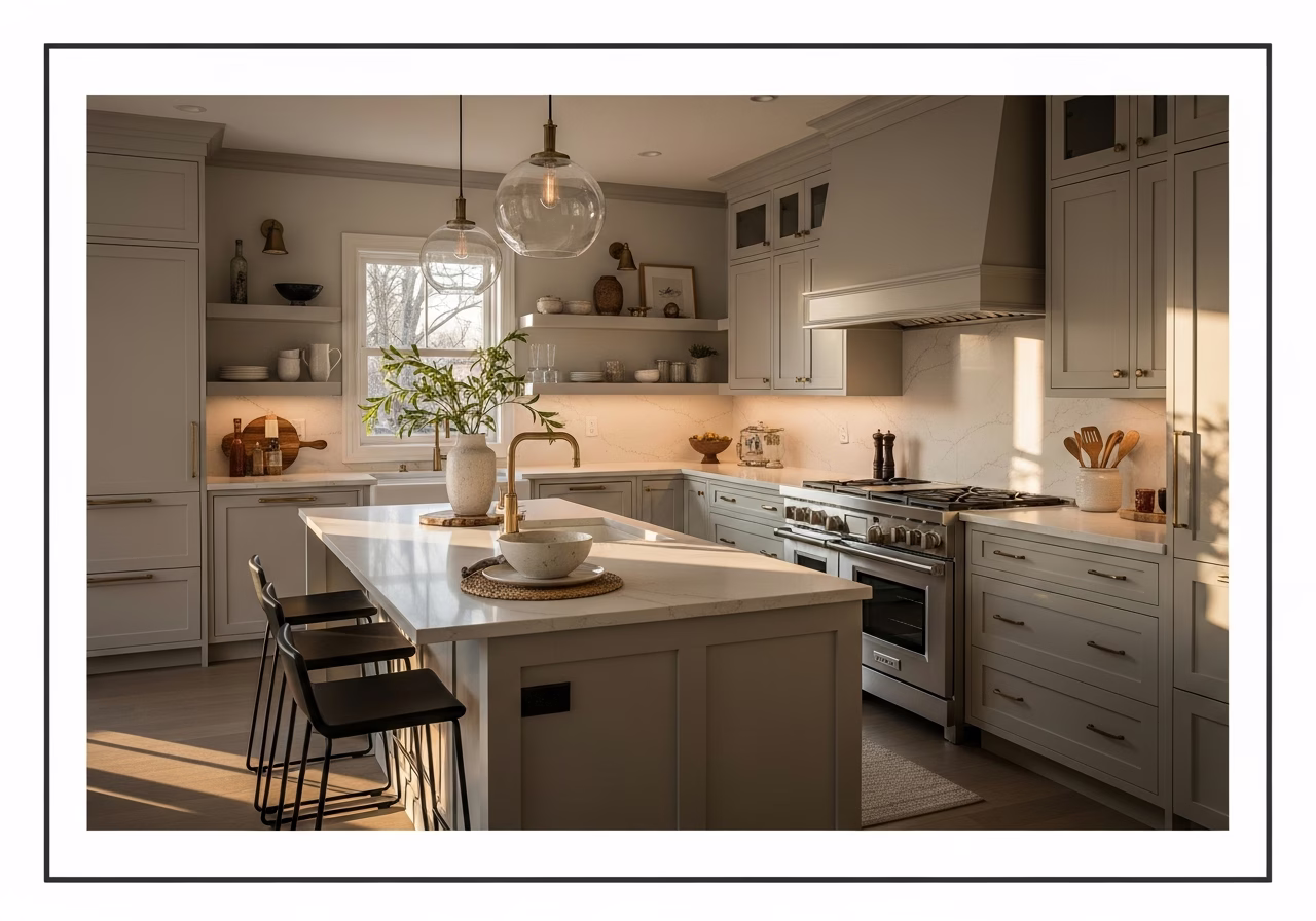 Kitchen Renovation Permits — finished result in a Toronto or GTA home by RenoHouse