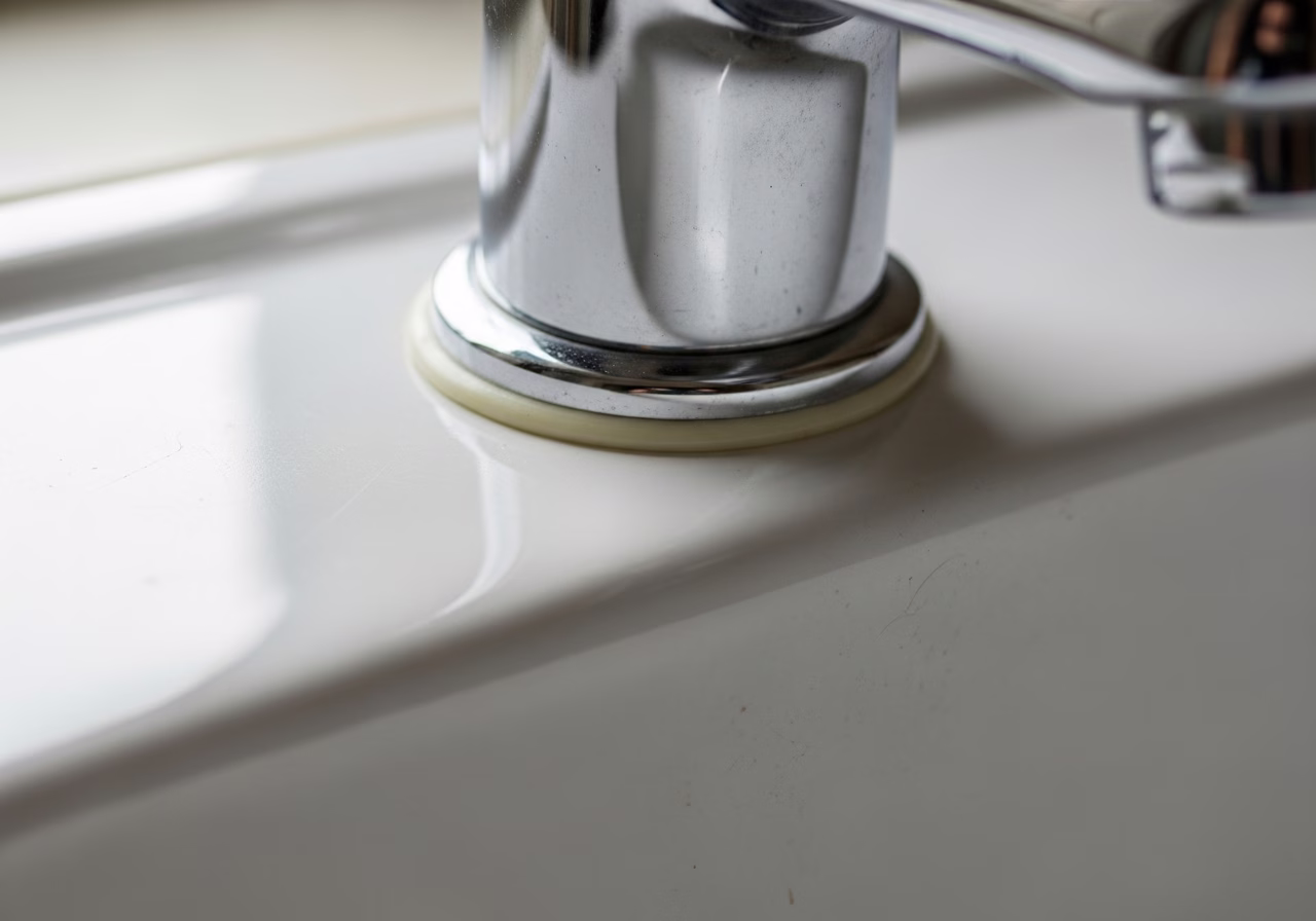 Kitchen Sink Installation — close-up of professional workmanship in a Toronto-area home