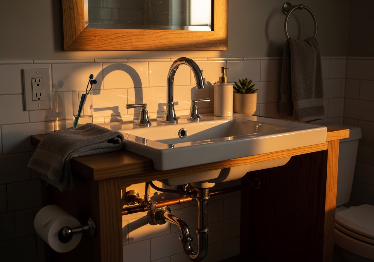 Kitchen Sink Installation — finished result in a Toronto or GTA home by RenoHouse