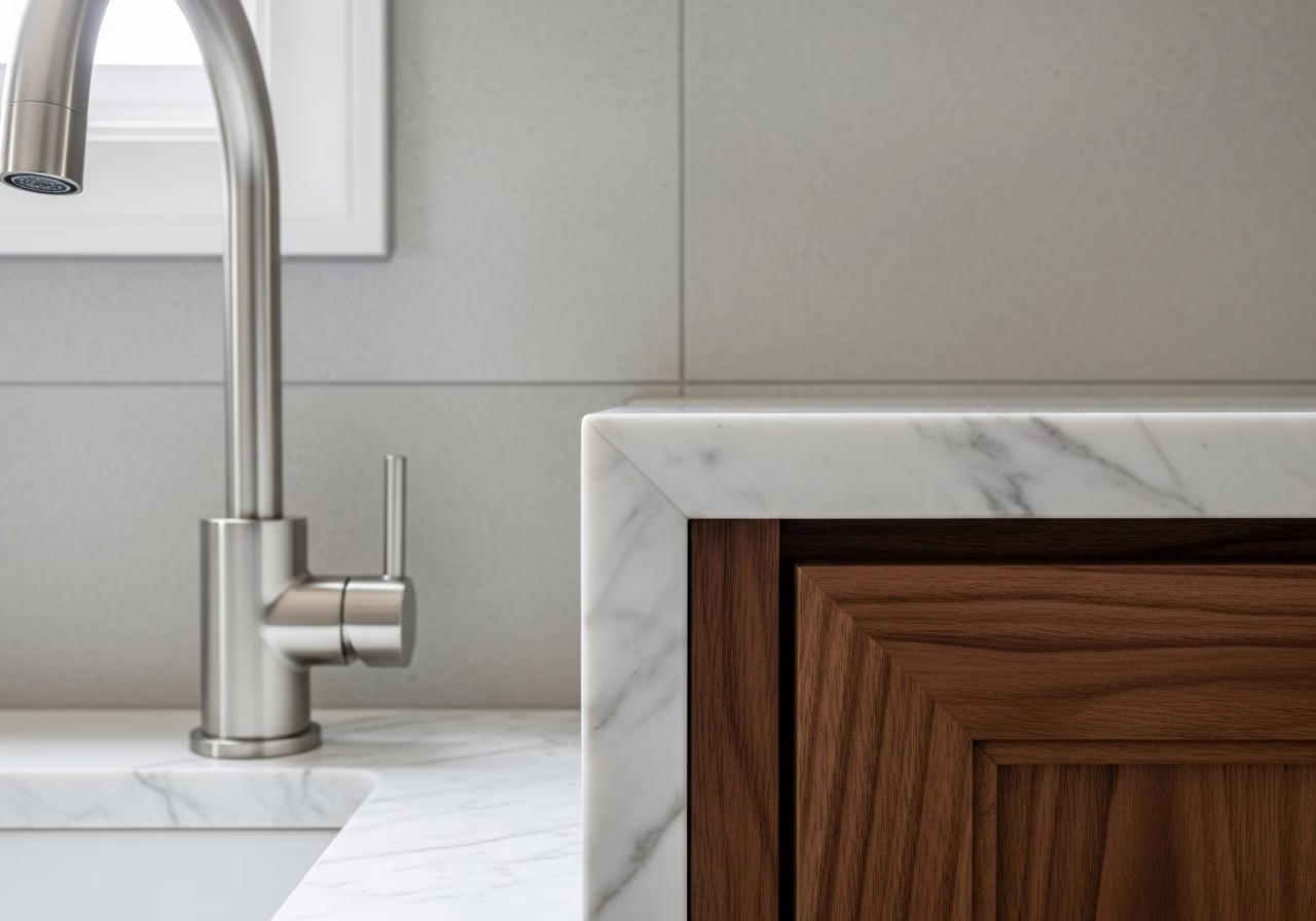 Kitchen vs Bathroom Renovation ROI — close-up of professional workmanship in a Toronto-area home