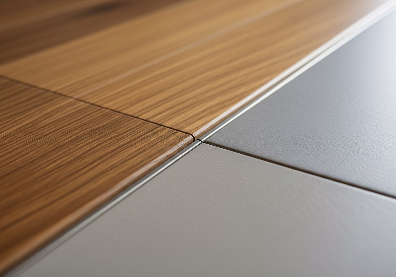 Laminate Flooring Installation — close-up of professional workmanship in a Toronto-area home
