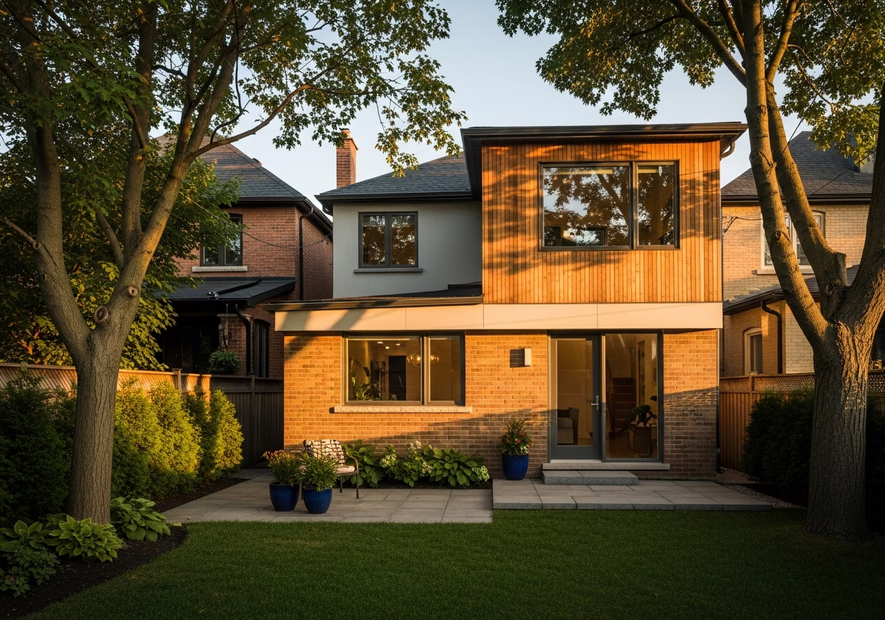 Laneway House Construction — finished result in a Toronto or GTA home by RenoHouse