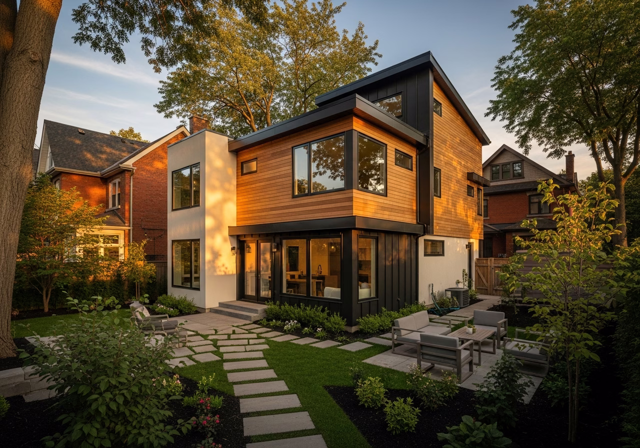 Laneway House โ finished result in a Toronto or GTA home by RenoHouse
