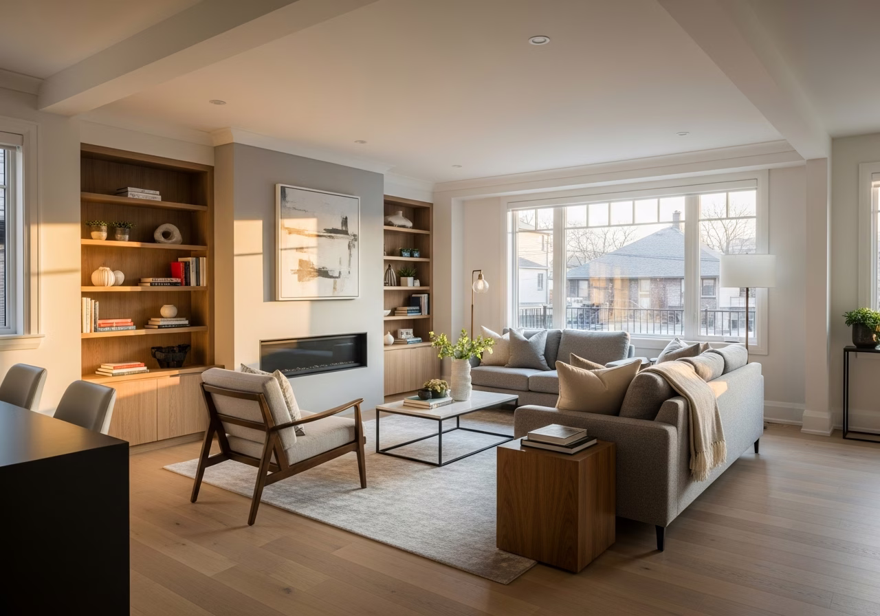 Load-Bearing Wall Removal — finished result in a Toronto or GTA home by RenoHouse