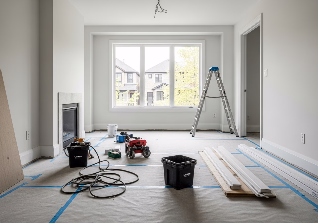 MHRTC $7,500 Tax Credit โ tools and materials staged in a Greater Toronto Area home