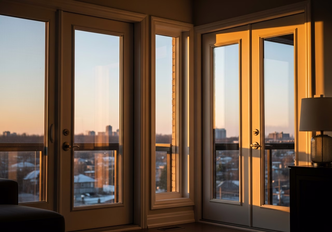 Mirror and Sliding Closet Doors — finished result in a Toronto or GTA home by RenoHouse