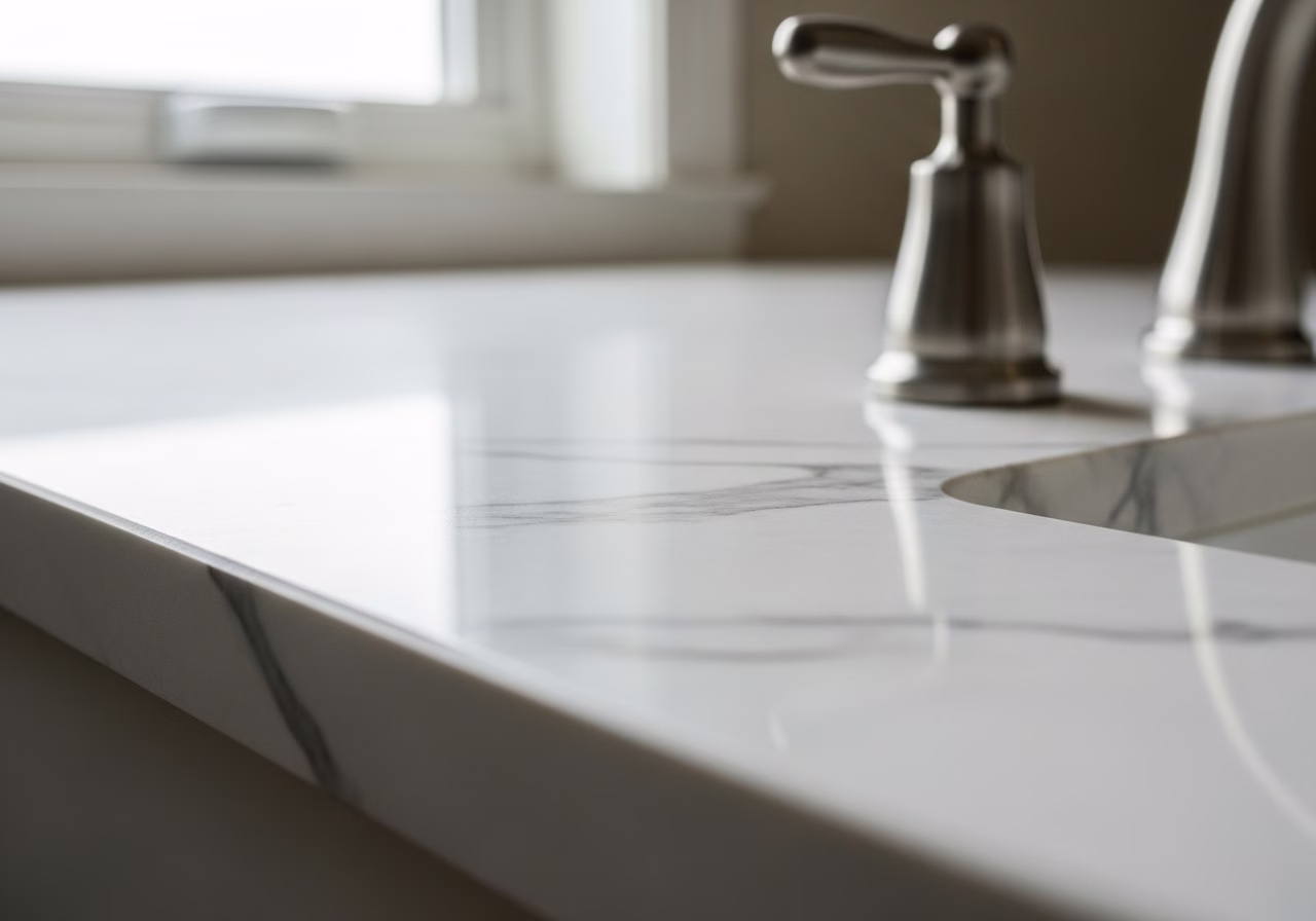 Mirror Film vs Frosted Film vs Blinds — close-up of professional workmanship in a Toronto-area home