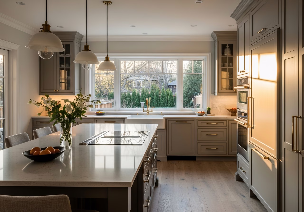 Mirror Window Film for Daytime Privacy — finished result in a Toronto or GTA home by RenoHouse