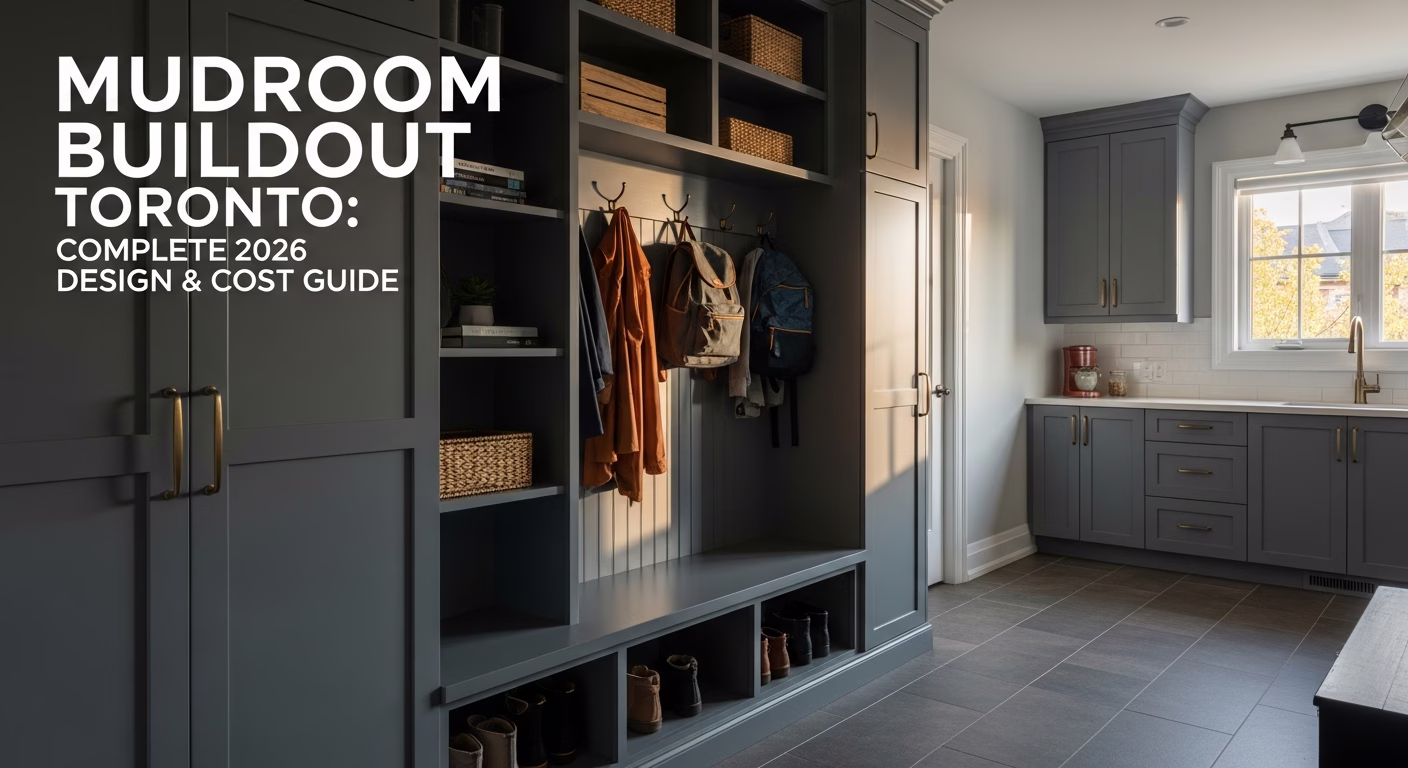 Mudroom Buildout Toronto: Complete 2026 Design & Cost Guide