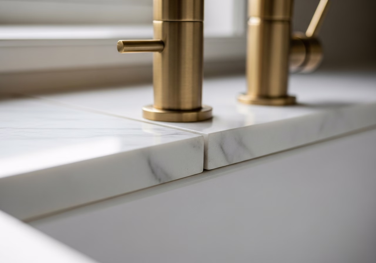 Multigenerational In-Law Suite — close-up of professional workmanship in a Toronto-area home