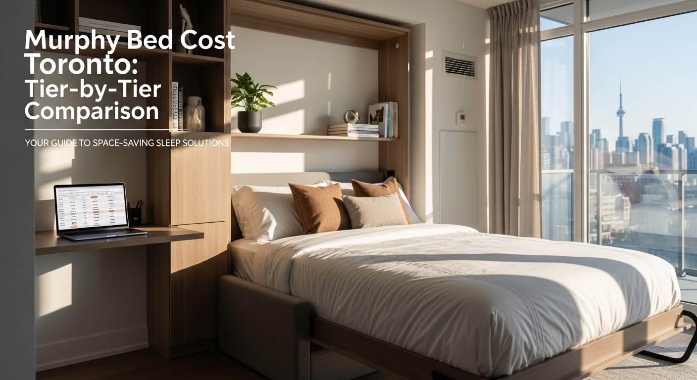 Murphy Bed Cost Toronto: Tier-by-Tier Comparison