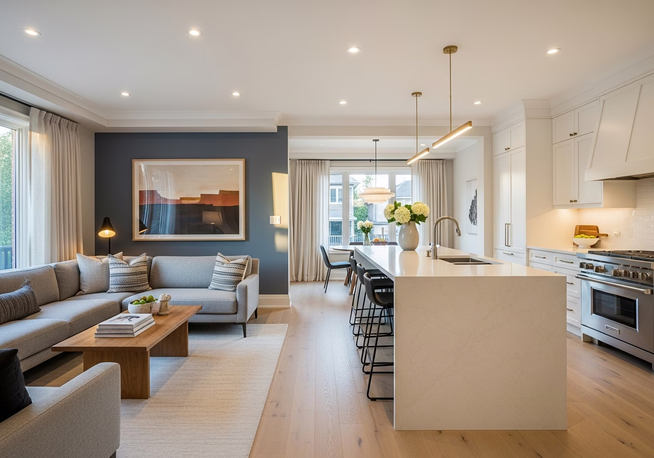 Murphy Bed Mattress Types — finished result in a Toronto or GTA home by RenoHouse