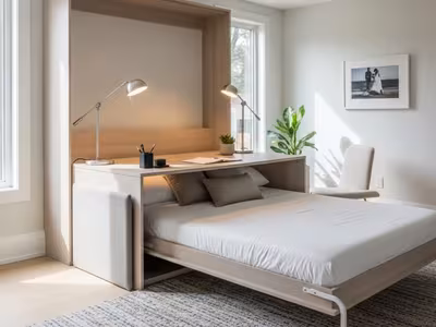 Murphy Bed with Desk Combo: Toronto Den Solutions