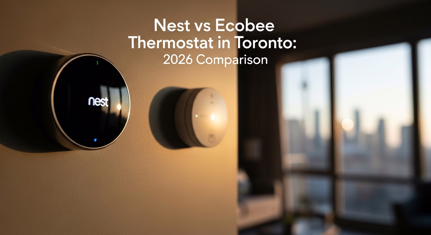 Nest vs Ecobee Thermostat in Toronto: 2026 Comparison