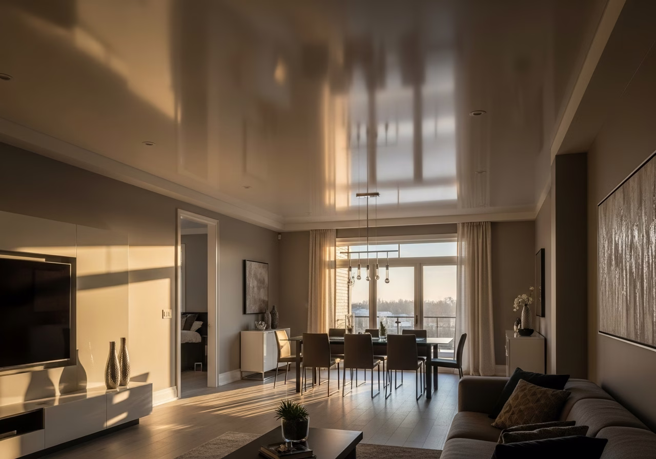 OBC 9.10 Fire Code and Stretch Ceilings — finished result in a Toronto or GTA home by RenoHouse