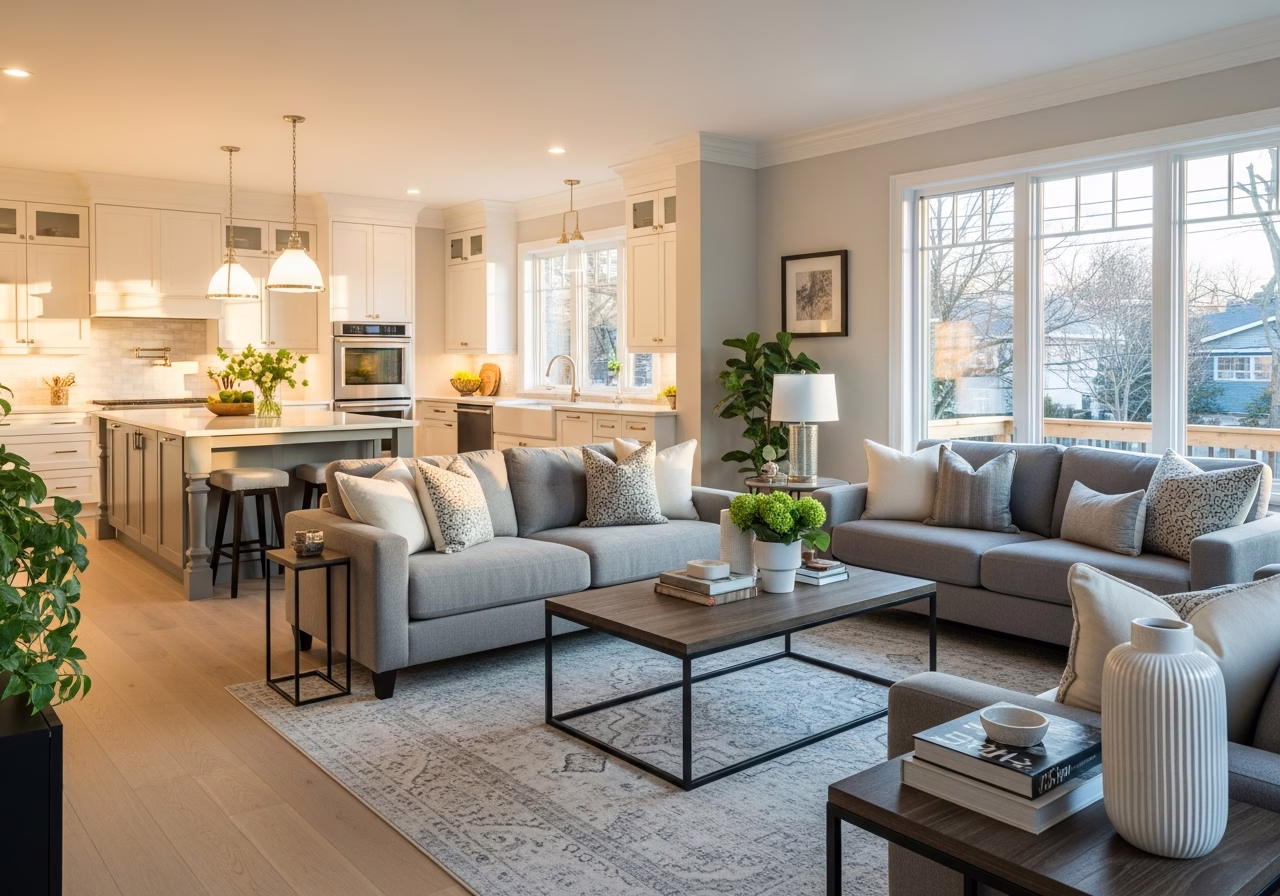 Painted vs Stained Built-Ins — finished result in a Toronto or GTA home by RenoHouse