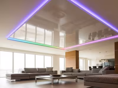 Philips Hue Stretch Ceiling RGB in Toronto: Lightstrip Plus and Gradient for Cove and Accent