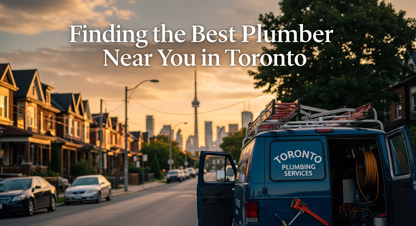Finding the Best Plumber Near You in Toronto