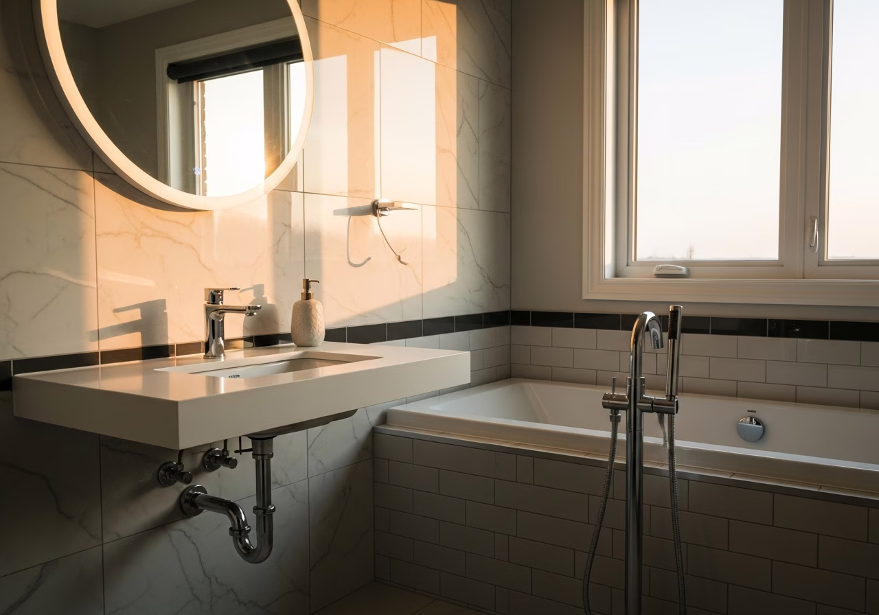 Plumbing Permit Requirements — finished result in a Toronto or GTA home by RenoHouse