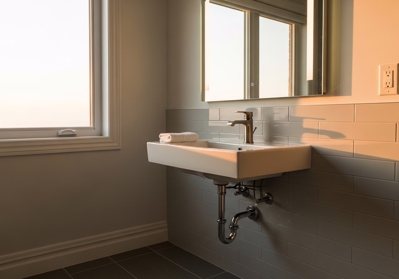 Toronto Plumbing — finished result in a Toronto or GTA home by RenoHouse