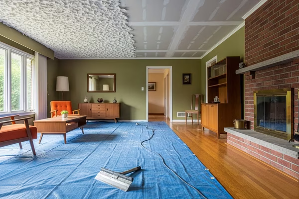 Popcorn Ceiling Removal Cost Toronto 2026: Process, Pricing & Asbestos Risk