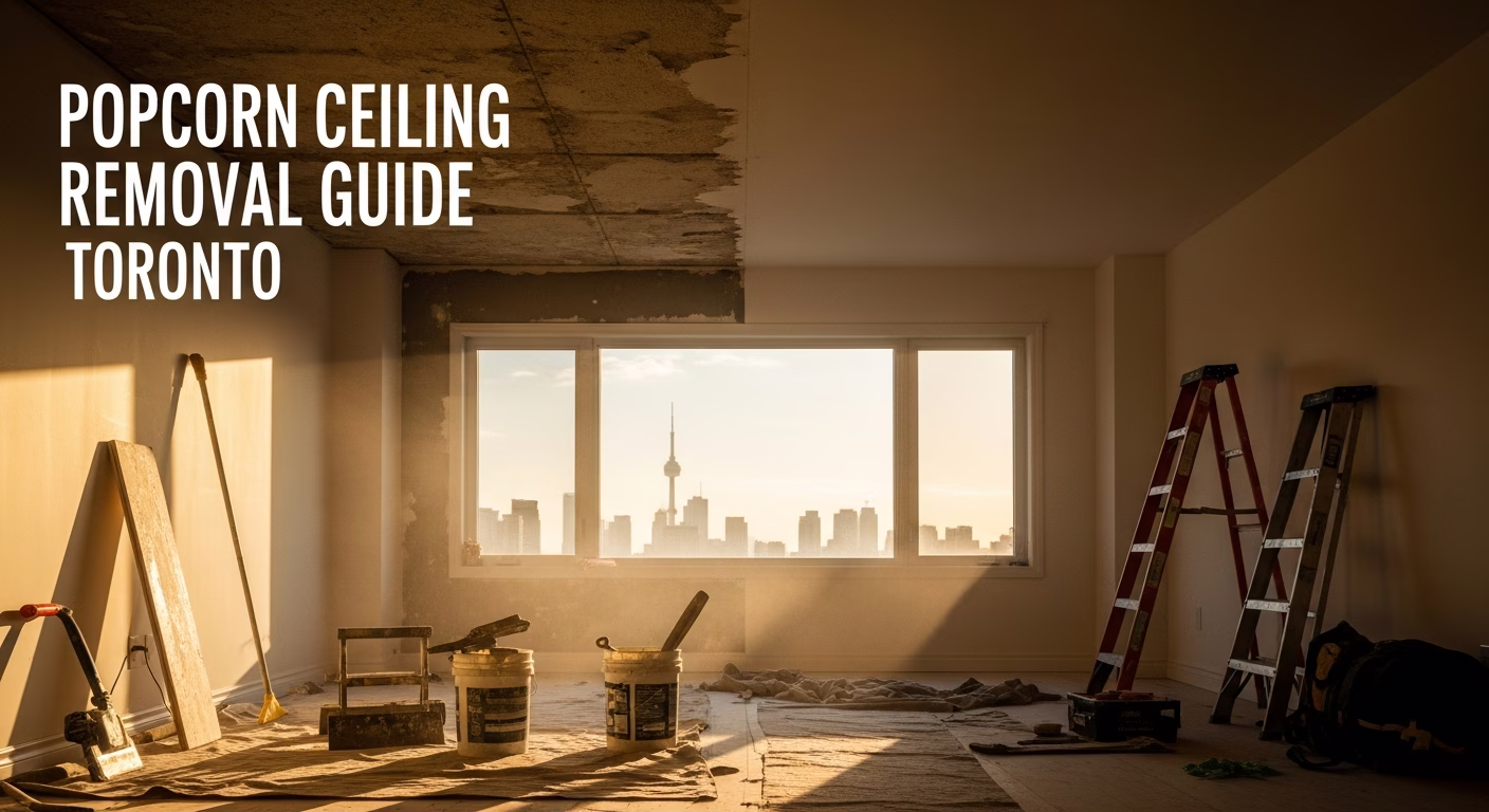 Popcorn Ceiling Removal Guide Toronto
