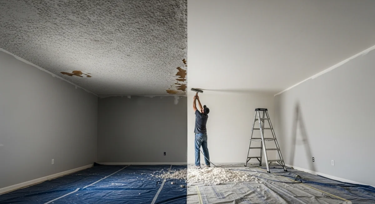 Popcorn Ceiling Removal Guide Toronto