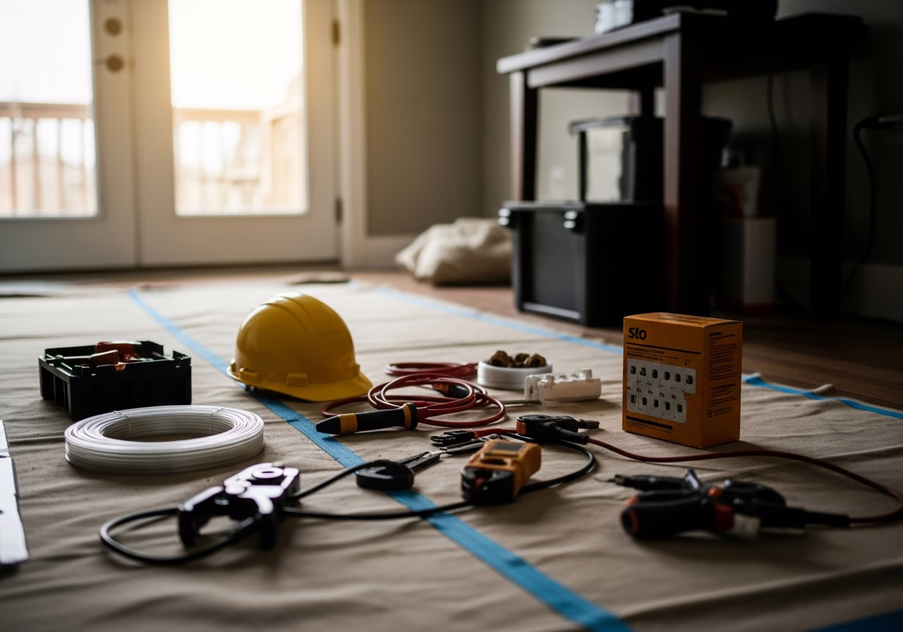 Portable vs Standby Generator โ tools and materials staged in a Greater Toronto Area home