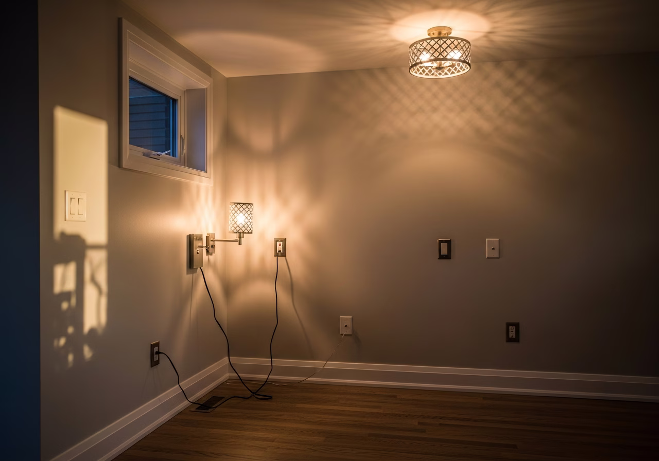 Powerwall During a Power Outage — finished result in a Toronto or GTA home by RenoHouse