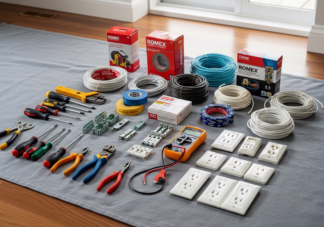 Powerwall Installation Mistakes — tools and materials staged in a Greater Toronto Area home