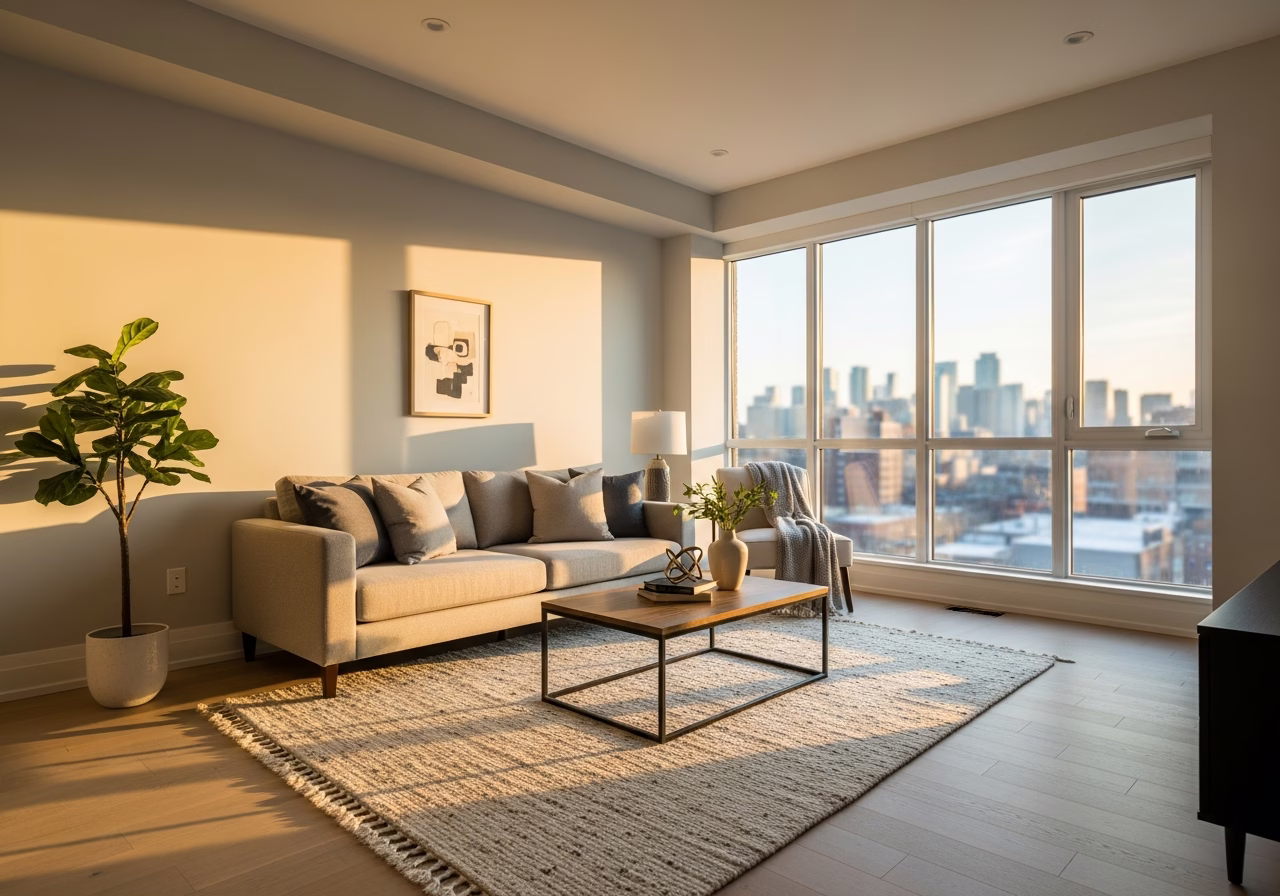Pre-Sale Condo Renovation — finished result in a Toronto or GTA home by RenoHouse