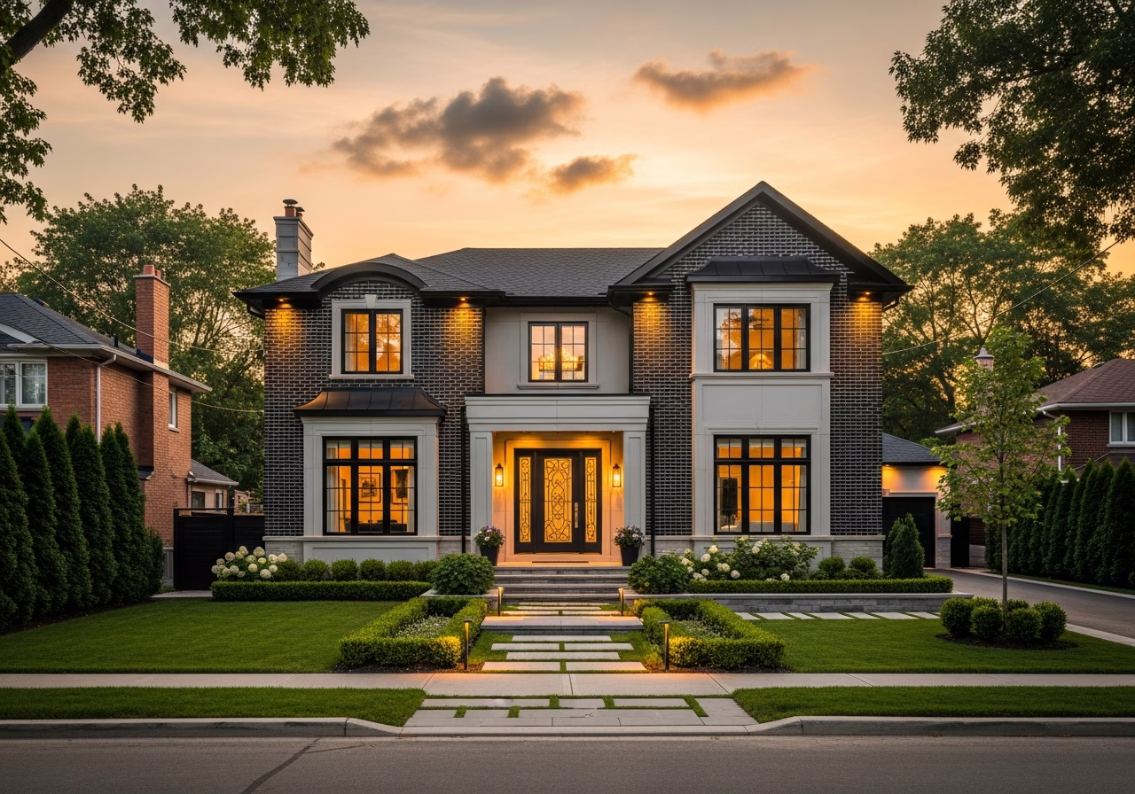 Pressure Washing Your Home — finished result in a Toronto or GTA home by RenoHouse