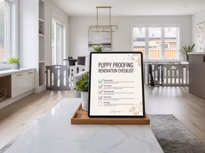 Puppy-Proofing Renovation Checklist Toronto: 2026 Guide
