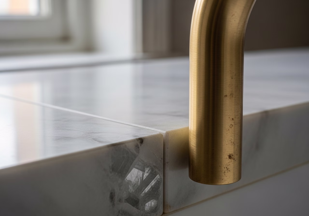 Radon — close-up of professional workmanship in a Toronto-area home
