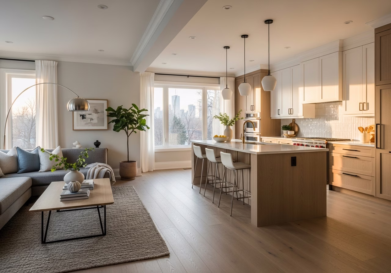 Radon During Basement Finishing — finished result in a Toronto or GTA home by RenoHouse